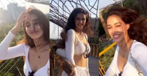 Disha Patani Slays In Bodacious White Co-ord Set 