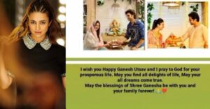 Divyanka Tripathi Sends Wishes On Auspicious Occasion Of Ganesh Chaturthi 