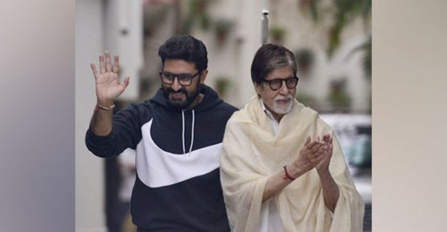 “You Started Early Before The Camera”: Amitabh Bachchan Shares Throwback Picture With Abhishek Bachchan