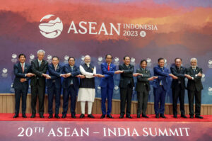 Prime Minister Narendra Modi addresses the 20th ASEAN-India Summit