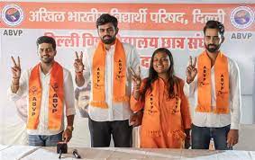 DUSU election result update: ABVP leading on all four posts after eight rounds of counting