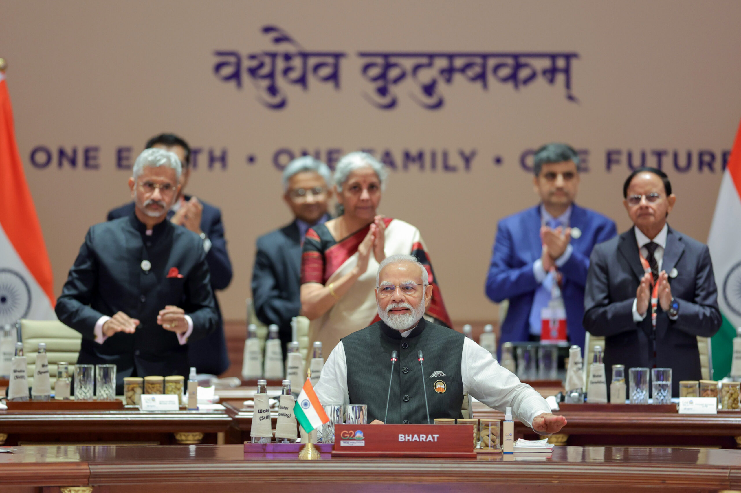 PM Modi announces conclusion of the G20 Summit,suggests a virtual review session in November