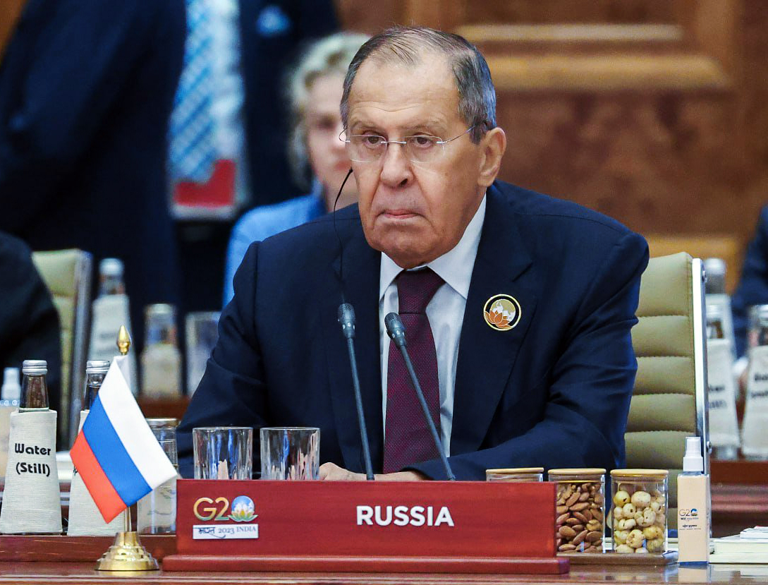 Russian Foreign Minister Lavrov :”G20 Summit has been a milestone…healthy solution found in declaration”