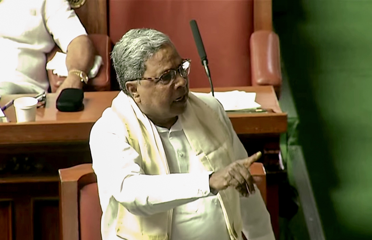 Karnataka CM Siddaramaiah :Reaches Delhi to attend meeting on Cauvery water dispute