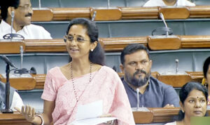 NCP MP Supriya Sule responds to BJP’s Nishikant Dubey’s jibe