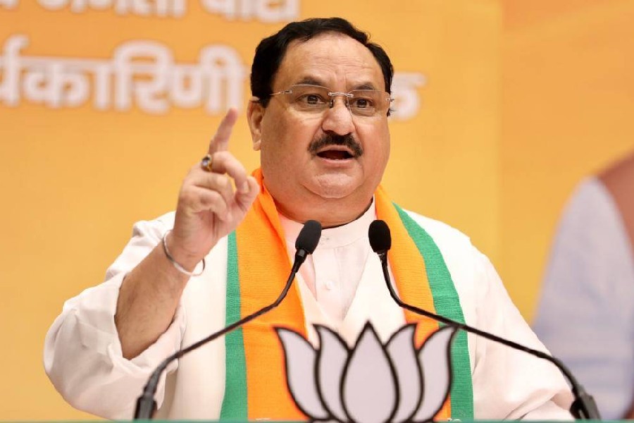 Congress, corruption, are two sides of same coin remarks JP Nadda in Madhya Pradesh