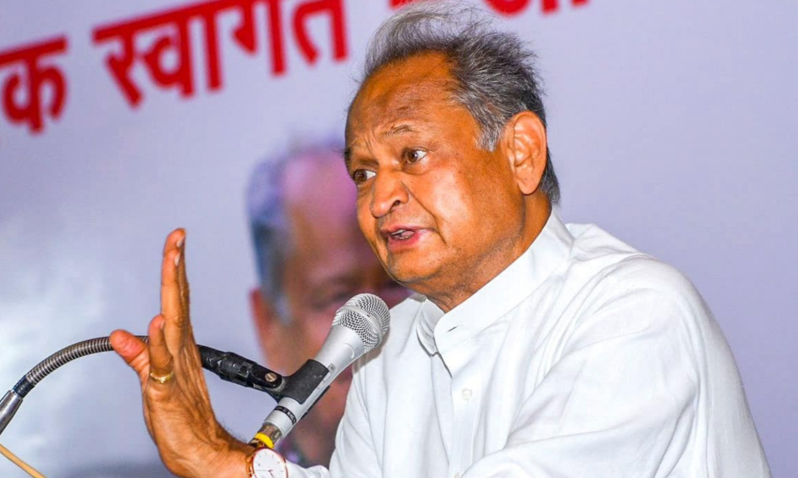 CM Gehlot accuses BJP and RSS of spreading corruption rumours