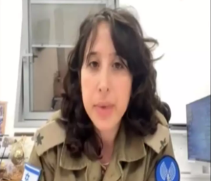 Israelis facing worst massacre, says IDF’s Major Libby Weiss