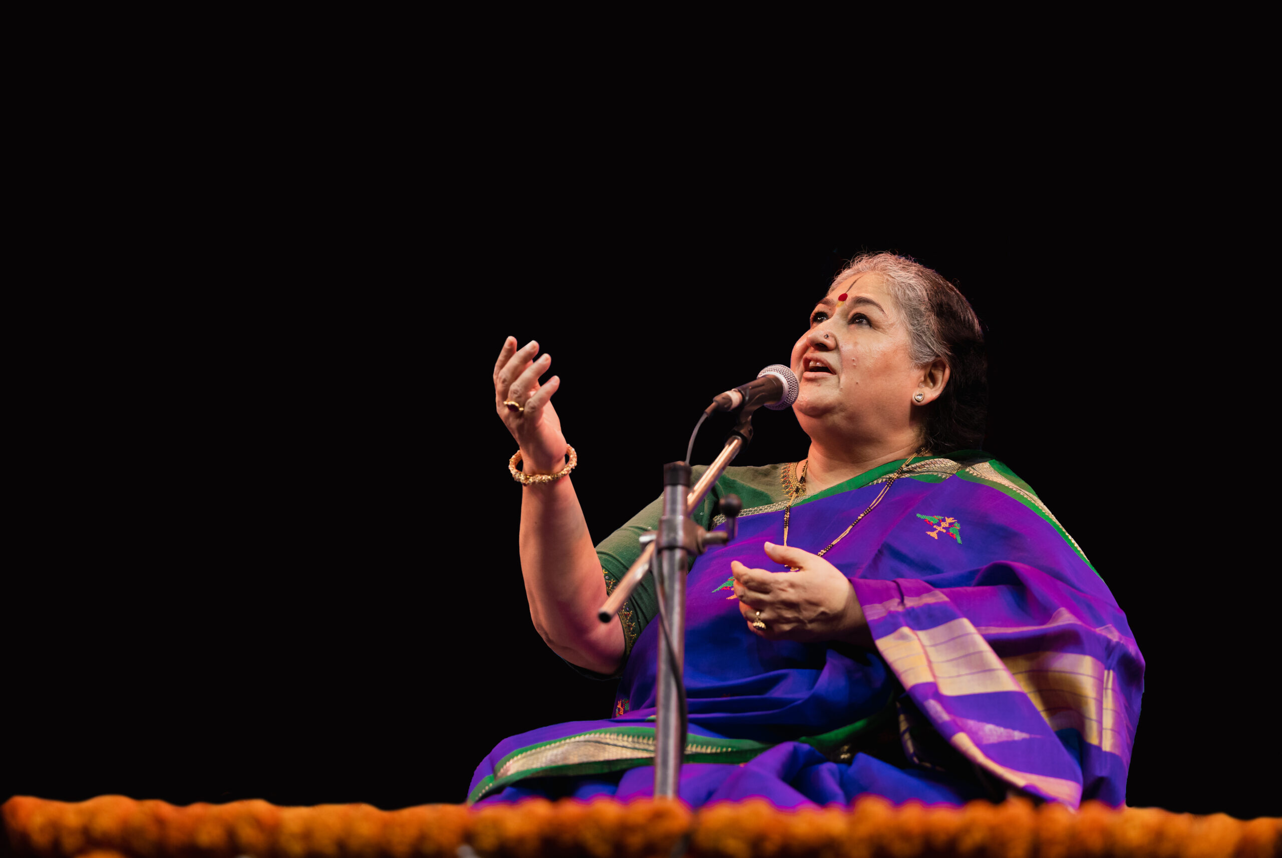 I was fortunate to learn from great, generous gurus: Shubha Mudgal