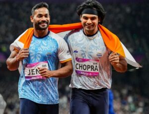 Gold for Neeraj Chopra, silver for Kishore Jena in javelin throw