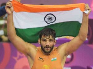 Sunil Kumar earns India’s Greco Roman medal