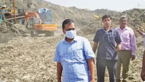 Waste removal work at Okhla landfill running behind target: CM ...