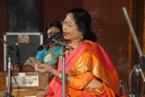 Renowned Vidushi Sumitra Guha mesmerizes audience with unique musical fusion