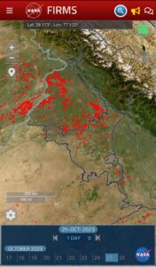 Haryana shares satellite images to dispute Punjab’s claim over stubble burning