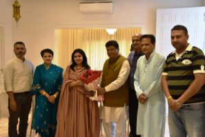 Haryana Speaker Congratulates Sarvisha Sharma on Civil Judge Selection