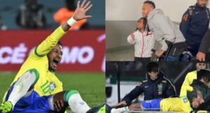 World Cup qualifier: Neymar suffers injury as Brazil falls 2-0 to Uruguay