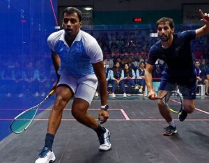 Indian duo shines in mixed doubles squash