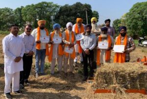 District Administration Honors ENVIRONMENTAL-FRIENDLY Farmers in Mohali