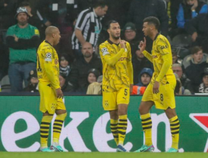 Newcastle faces defeat as Borussia Dortmund shines in 1-0 Champions League win