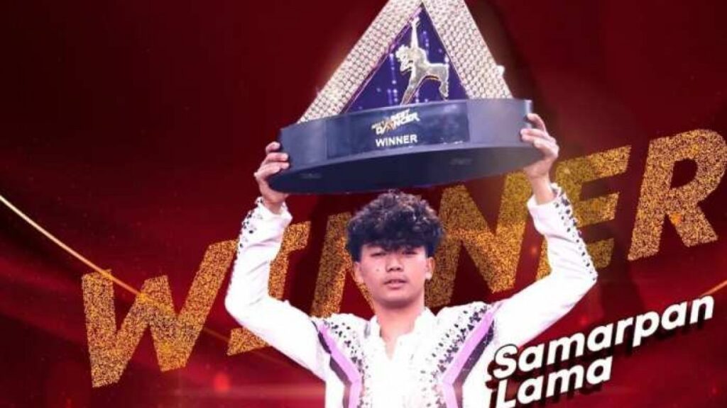 Samarpan Lama lifts the winner trophy of India’s Best Dancer - The ...