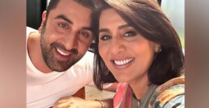 Neetu Kapoor shooting with her “favourite co-star” son Ranbir