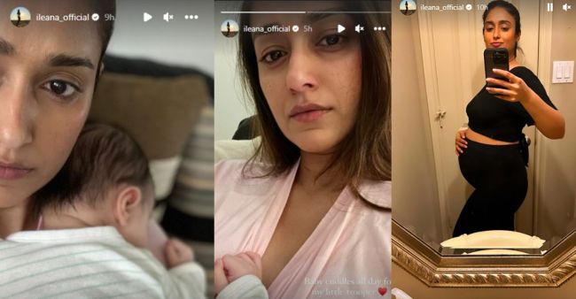 Ileana D’Cruz Shares Some Raw Pics With Baby Koa