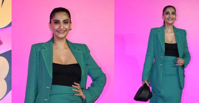 Sonam Kapoor’s Green Blazer Is A Formal Wear Dream
