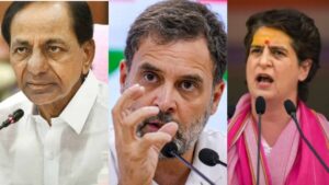 Litmus test for KCR, Rahul, Priyanka in Telangana polls