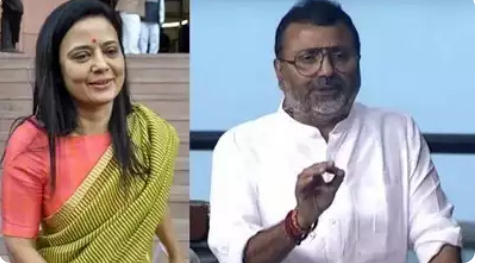 Nishikant Dubey moves Lokpal against Mahua Moitra