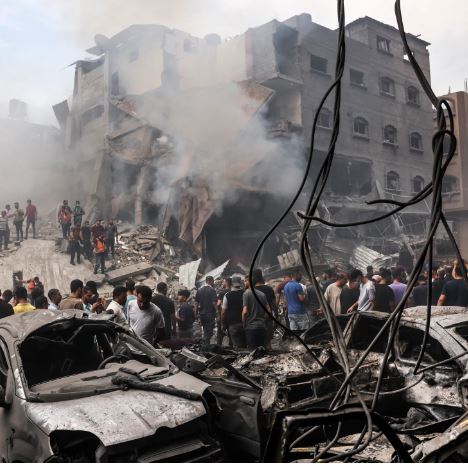 Israel Defence Forces launch airstrikes overnight across Gaza, killing senior Hamas official