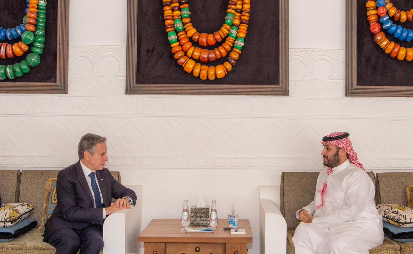 Blinken meets Saudi Crown Prince, discusses Hamas terror attacks on Israel