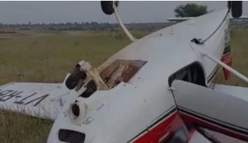 Training aircraft crashes near Maharastra’s Gojubavi village