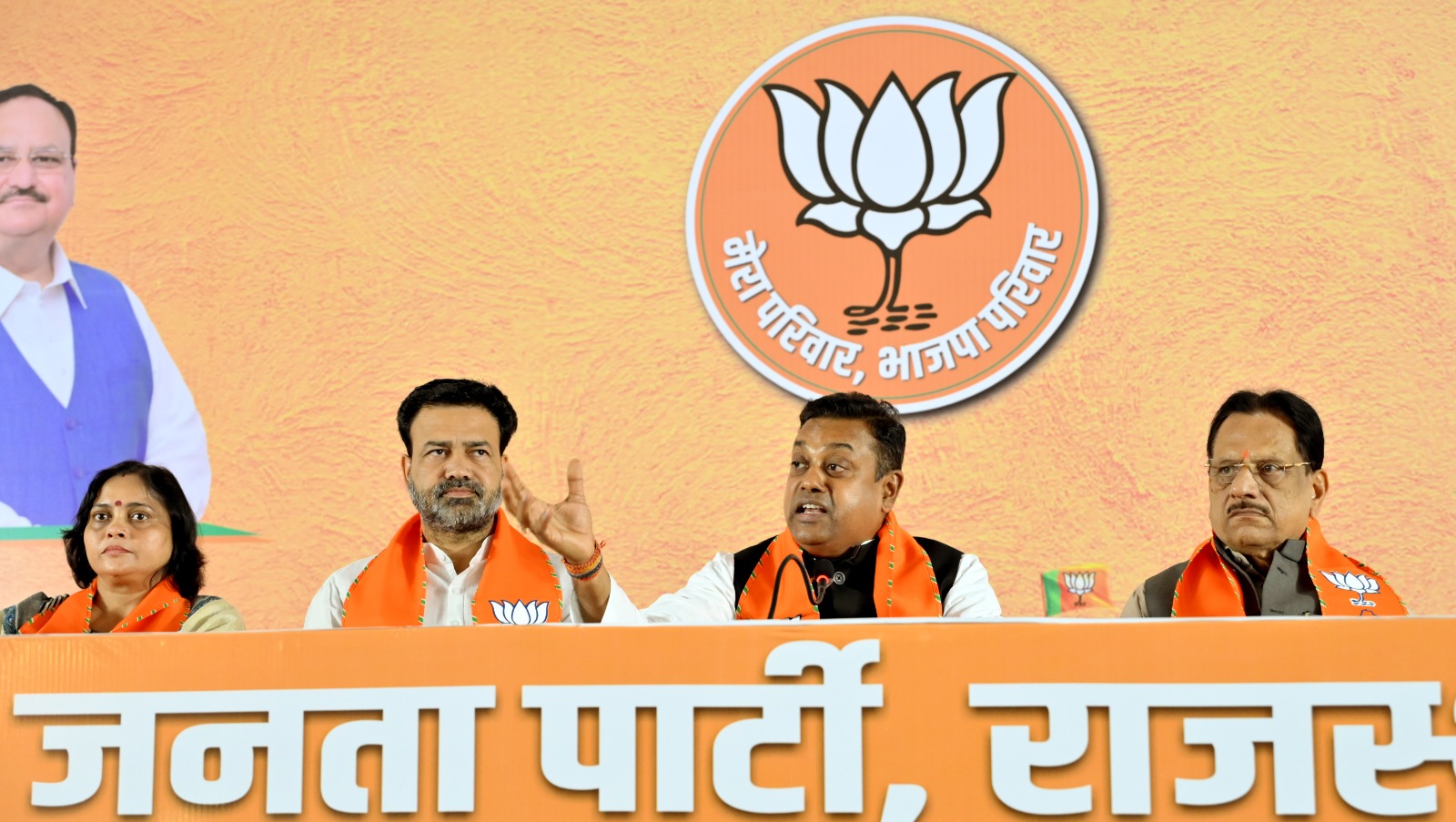 BJP vows action on paper leaks, women’s safety: Sambit Patra