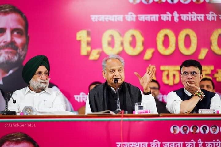 BJP couldn’t topple Congress govt: Ashok Gehlot