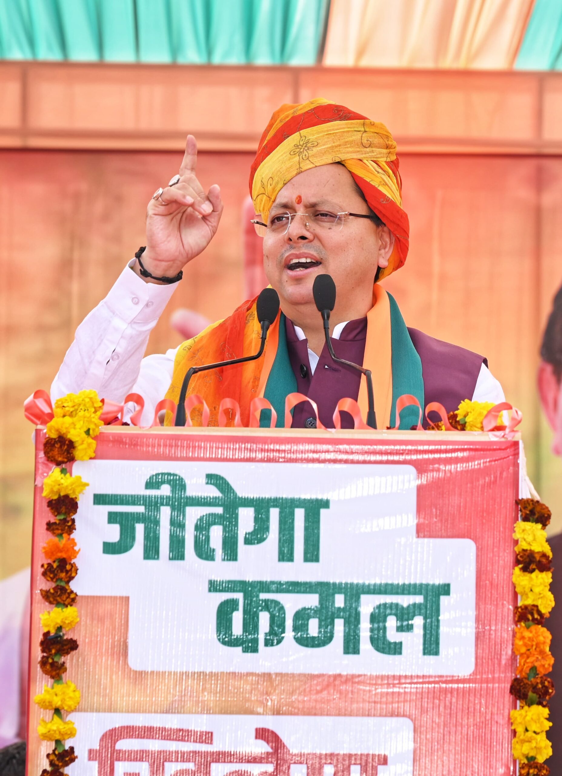 CM Dhami: Rajasthan deserves BJP’s development leadership