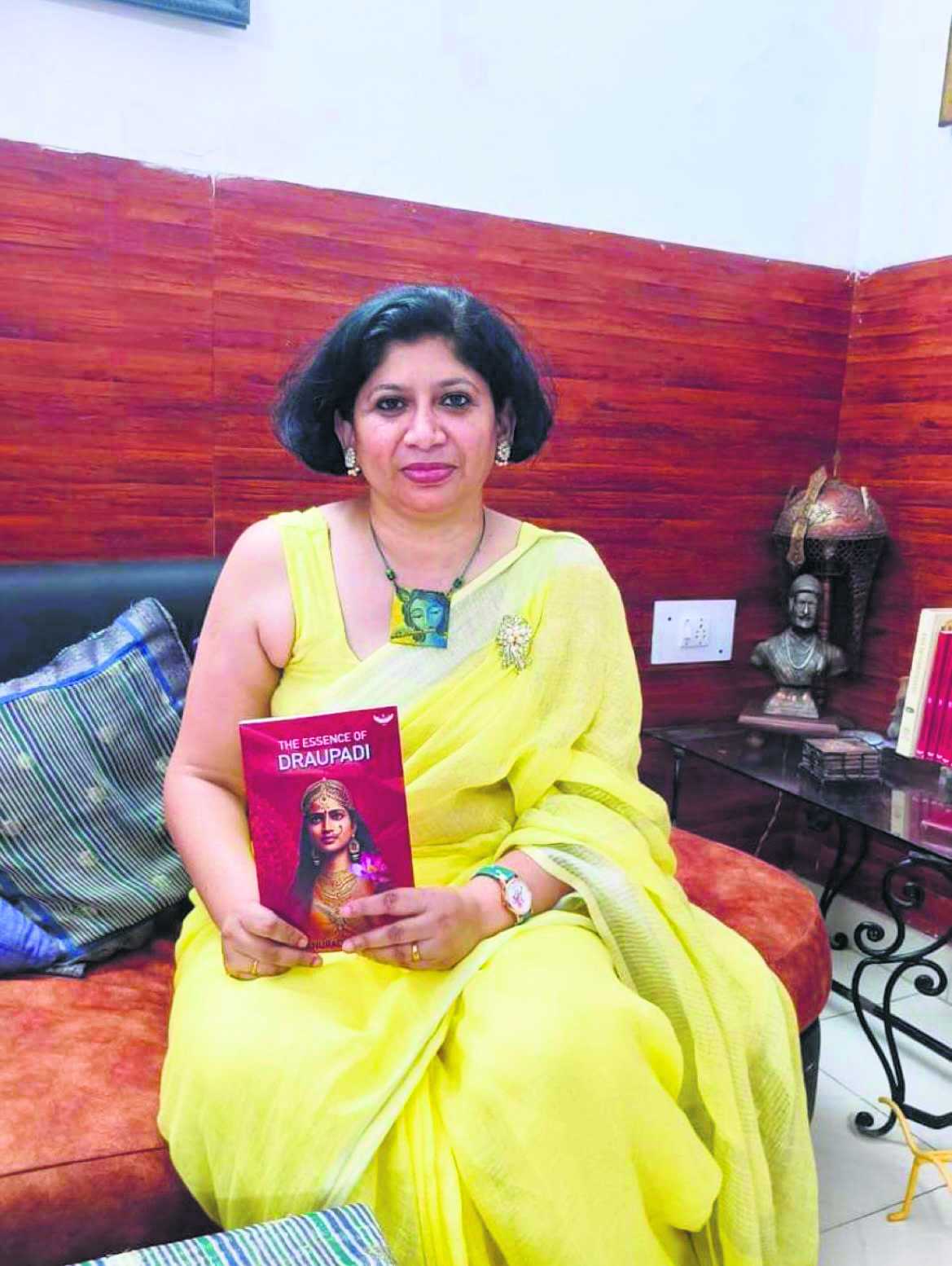 I have been a storyteller all my life.  I like to tell stories, says Anuradha 