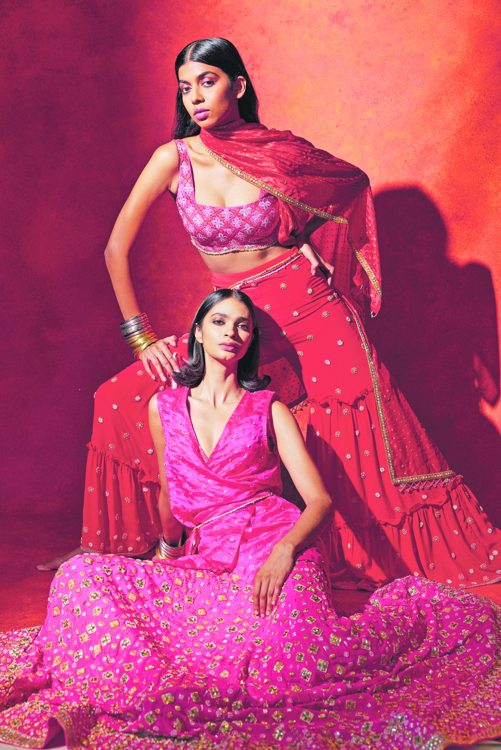 Anushka and Virat in Sabyasachi for Diwali - With Love BITSY | Blouse  designs, Trendy blouse designs, Lehenga blouse