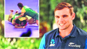 Several Kiwis cricketers show interest in kabaddi thrills