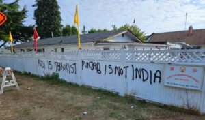 Khalistani supporters target Hindu temple in Canada