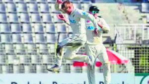 Bangladesh struggles to reach a total of 310/9 on first day