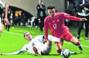 Israel-Switzerland qualifying match ends in 1-1 draw