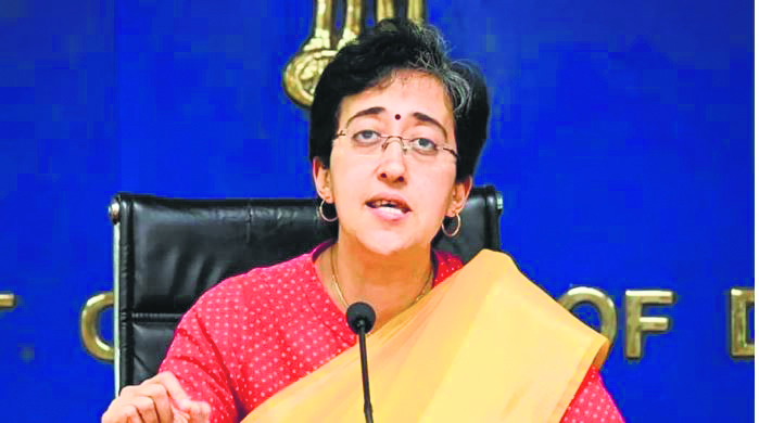 Delhi+water+crisis%3A+Atishi+is+hospitalized+after+her+sugar+level+drops%3B++ends+quickly