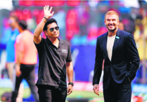 Beckham shares ‘Goosebumps’ moment walking at Wankhede with Sachin