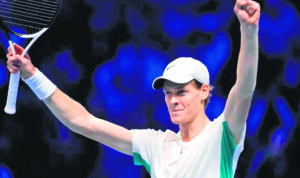 Sinner triumphs, beats Djokovic in ATP Finals