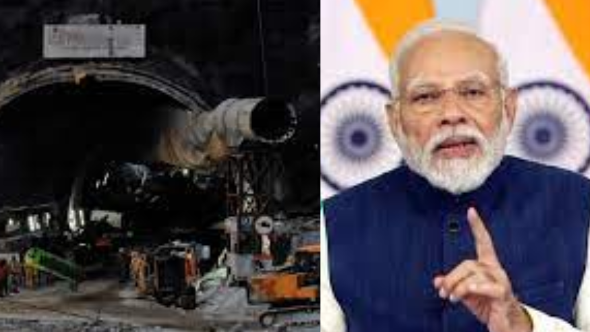 PM Modi calls Uttarakhand CM asking about condition of stranded workers inside Uttarkashi tunnel