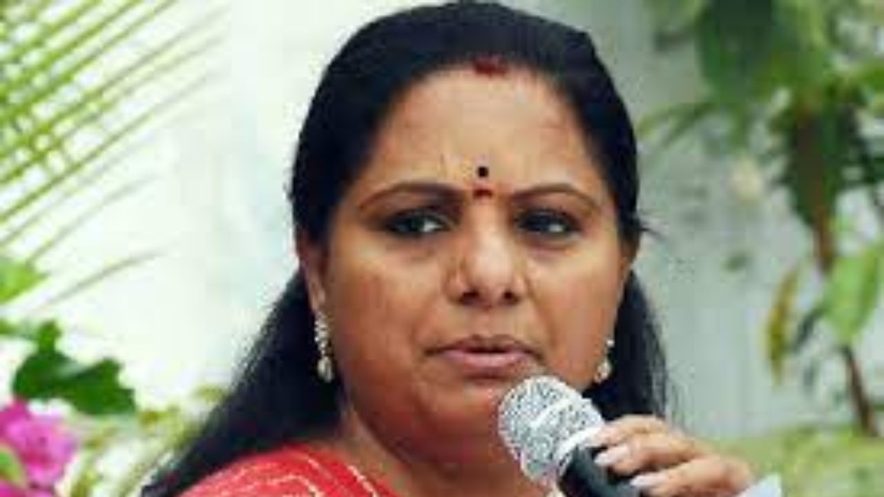 BRS leader K Kavitha faints during roadshow