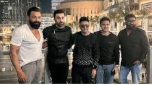 Ranbir Kapoor, Bobby Deol’s ‘Animal’ teaser lights up Dubai’s Burj Khalifa