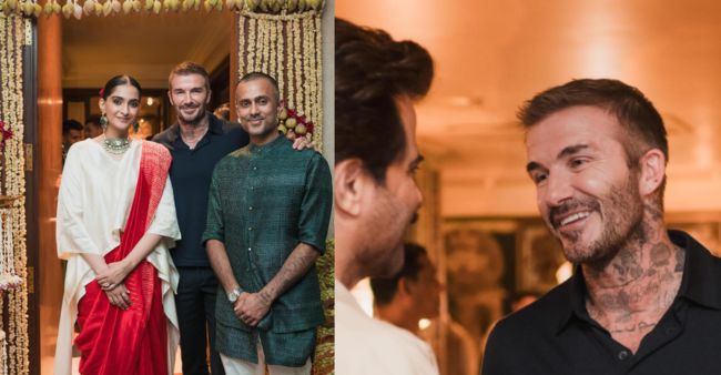 Sonam Kapoor Hosts Lavish Party for Football Icon David Beckham- Unmissable Pics!