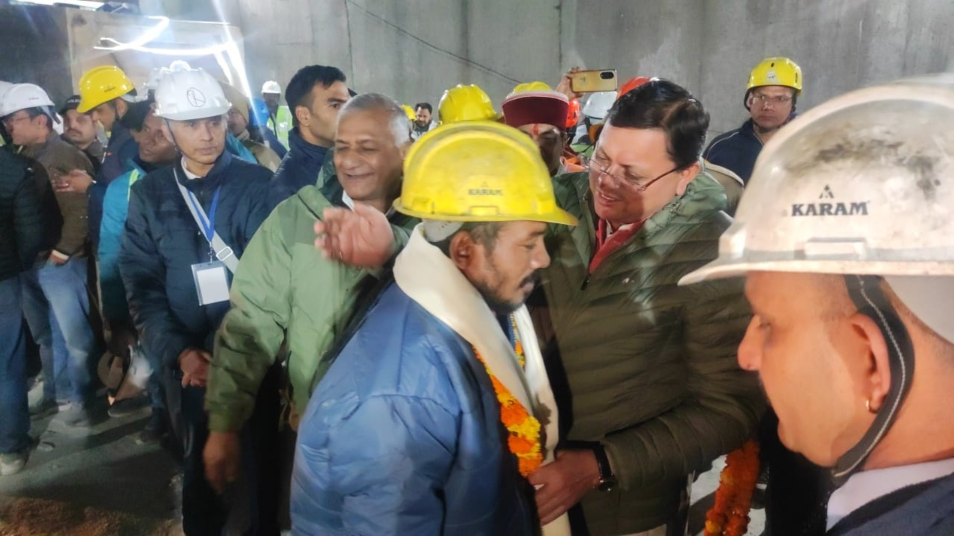 Uttarakhand tunnel rescued workers