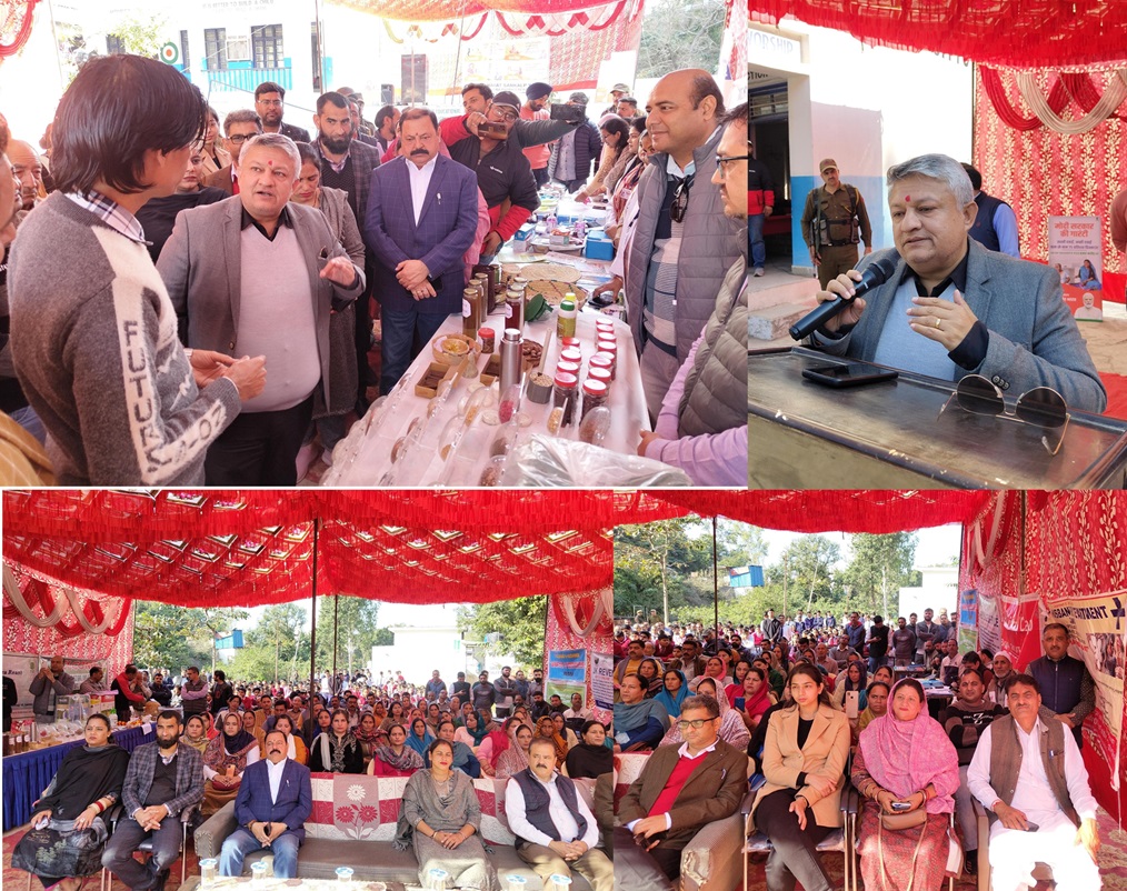 Rural Reasi resonates with overwhelming public participation in visit to Bharat Sankalp Yatra